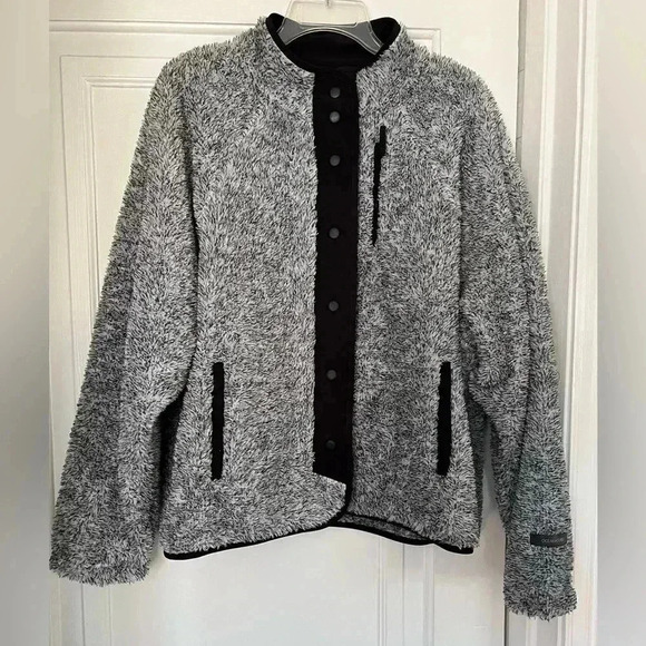 NEW Ocean + Coast Women’s Large Sherpa Fleece Jacket - Fluffy, Cozy, Warm Winter - Picture 10 of 10